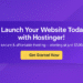 How to Start a Blog with Hostinger in 2024: Free Domain + 20% Discount